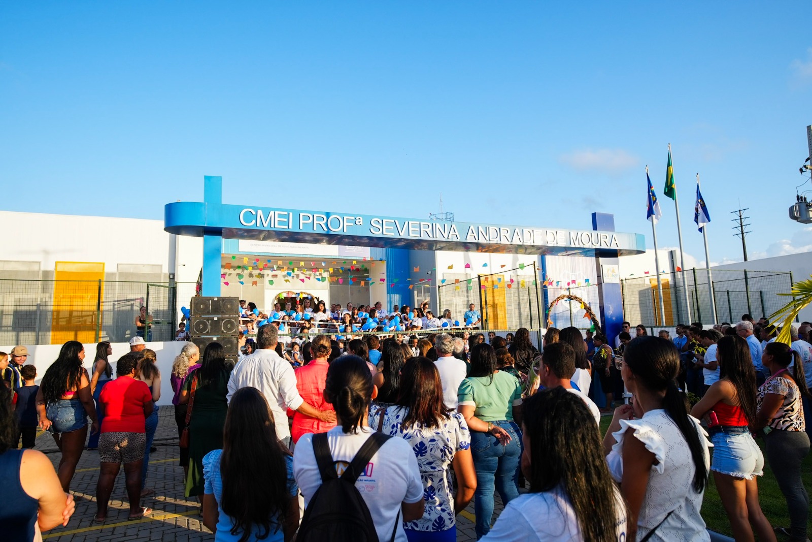 Nova unidade do CMEI é entregue em Vitória de Santo Antão